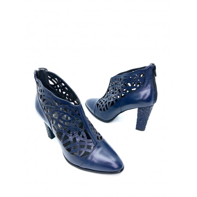 Ghete din piele naturala 538L-Bleumarin Ghete din piele naturala 538L-Bleumarin
