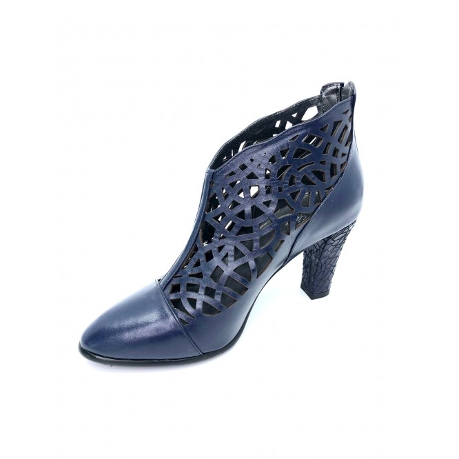 Ghete din piele naturala 538L-Bleumarin Ghete din piele naturala 538L-Bleumarin