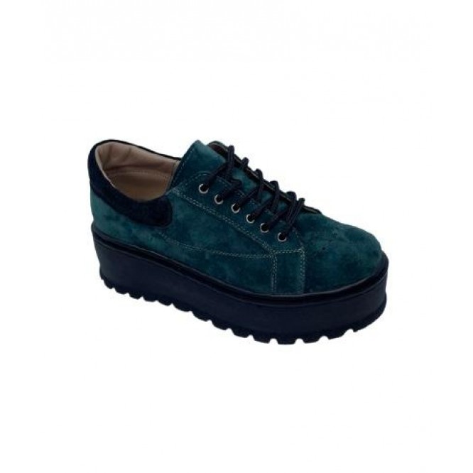 Pantofi din piele naturala 614-Ant. 219-Ant. Negru