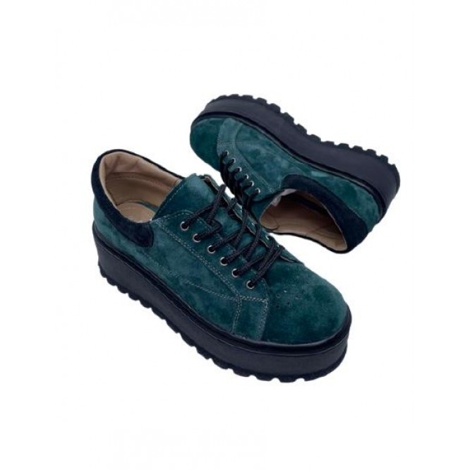 Pantofi din piele naturala 614-Ant. 219-Ant. Negru