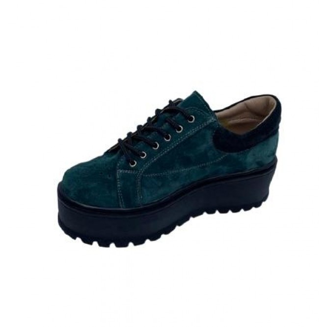 Pantofi din piele naturala 614-Ant. 219-Ant. Negru