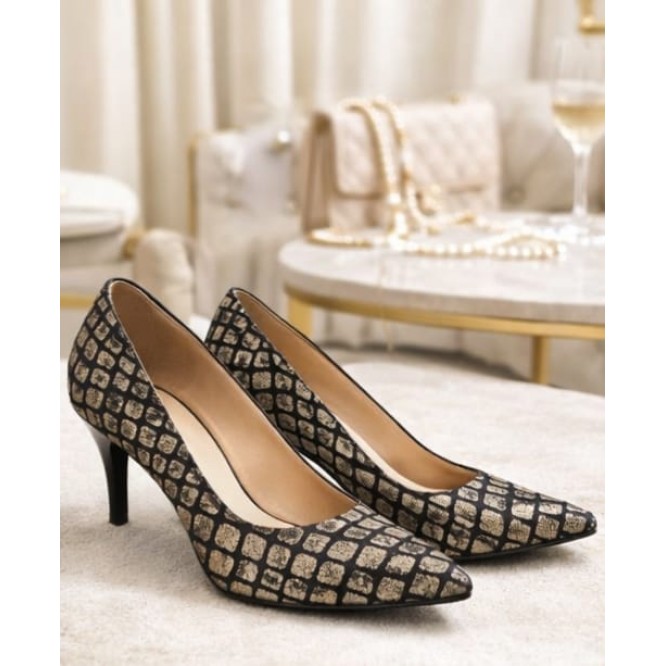 PANTOFI PREMIUM DIN PIELE NATURALA   662-IMPRIMEU 359